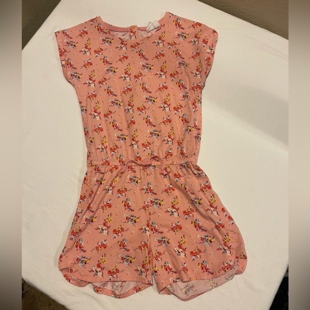 NWOT Gap Kids floral pink Jumper CXXL